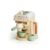 KiBcsLic Tabletop Culinary Play Set Imaginative Wooden Kitchen Playset Pots and Pans Playset for Kids, Young Children, Playroom, Preschool , Coffee Machine