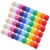 KICHOUSE Dice Acrylic and Balanced Weight, Smooth Surface Gaming Dice 100pcs 16mm Blank Cubes with Rounded Corners for Tabletop Board Games and Math Activities