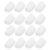 Kichvoe 200pcs Pure Cotton Balls for Beauty and Tattoo Shops, Ultra Absorbent and Gentle to Surface, for Facial Cleansing and Makeup Removal, Soft White Cotton Rounds for Babies