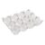 Kichvoe Acrylic 12-grid Egg Storage Box Refrigerator Organizer Anti-collision Egg Holder Keep Fresh and Neatly Organized for Kitchen Cabinets