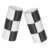 Kichvoe Checkered Wall Border Sticker Waterproof PVC Material for Bulletin Boards and Bedrooms 2 Rolls Peel and Stick Versatile Use and Decorative Effect, Simple and Elegant Design