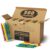 Kidaddle Crayons Bulk Pack, Regular Size, 4 Colors, 125 Packs, Color Crayon Packs for School, Teachers & Classroom Supplies, Restaurant Crayons, 500 Count