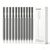 Kiddale 10 Pack Black Gel Pens Large Capacity Bullet Point
