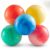 KiddieLoot Toddler Playground Balls (5 Pack) – 5-Inch Marbleized Inflatable Activity Balls for Kids – Soft Bouncy Vinyl Balls for Toddlers, Preschool, Daycare, Backyard Games & Fun Outdoor Play