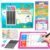 Kiditos Magic Grooved Writing Books for Kids 3-5, Tracing Books for Kids Ages 3-5, Reusable Letter Tracing & Handwriting Practice Workbook with Disappearing Ink, 6 Books