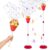 Kiditos Torch Bubble Machine for Kids with Lights & Music, Bubble Blower