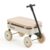 Kidpop Kids First Pull-Along Wagon with Removable Cover and Basket for Storage, 4-in-1 Push Pull Toy Cart for Toddlers, Lightweight (5.5 lbs), 1st Birthday Gift (White)
