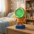 Kids Alarm Clock Robot Figure with LED Light, 18×10 cm