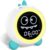 Kids Alarm Clock, Toddler Sleep Training Clock with Sound Machine, Night Lights, Ok to Wake Dinosaur Clock, Gift Ideas for Kids Child (Green)