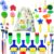Kids Art & Craft Painting Drawing Tools Mini Flower Sponge Brush Set Fun Kits Early DIY Learning