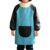 Kids Art Smock Long Sleeve Painting Apron Waterproof Artist Doodle Shirt for Children Toddler (Blue, 1-4 Years)