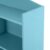Kids Bookcase Storage Organizer Blue PVC Floor Standing 110.23lbs Capacity