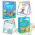 Kids Breathing Cards and Yoga Flashcards – 32 Mindful Exercises and 30 Fun Yoga Poses – Calm Down Corner Tools for Home Classroom Therapy and Social Emotional Learning