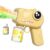 Kids Bubble Machine Handheld Portable Soap Dispenser with Lights and Sound