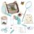 Kids Bug Catcher Kit, 11-Piece Outdoor Explorer Set with Bug Vacuum, Wooden Insect House, Butterfly Net, Ages 4-8