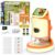 Kids Digital Microscope 1000X with 2.0″ Screen | Handheld Rechargeable Microscope Kit with Slides, Portable STEM Science Toy for Kids Ages 5-12, Educational Gift for Boys & Girls