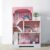 Kids Dollhouse Wooden Dollhouse with Furniture 3 Tier Mini Playhouse 28 x 14.2 x 39.4in Density Board Roof Window Multi Room Toy for Kids Age 3 and Up
