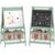 Kids Easel with Paper Roll, 3-in-1 Art Easel with Storage Green