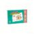 Kids Finger Painting Kit, 24 Colors Washable Paint Pad with 30-Pack Heavy-Duty Round Corner Art Cards, Non-Toxic DIY Art Craft Set, Creative Educational Gift for Boys & Girls