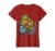 Kids Frog Dissection Science Lab Illustration T-Shirt, Women, Cranberry Red, X-Small
