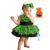 Kids Girls Halloween Costume Baby Toddler Cavman Cavegirl Halloween Cosplay Mesh Dress with Candy Bag 6-12 M