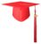 Kids Graduation Cap 2026 with Tassel for Preschool Kindergarten, Red