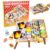 Kids Grill Playset | Fun Wooden Interactive Realistic Game – Kids Play Grill | for Boys Girls Son Daughter Friends Birthday Park Kitchen Outdoor Backyard Garden