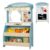 Kids Grocery Store Pretend Play, Puppet Theater&Grocery Store Playset Toy