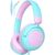 Kids Headphones for School, Wired HD Mic 3-15 Year for Toddlers Girls Boys