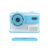 Kids Instant-Print Digital Camera 2.4-Inch Dual-Lens Thermal Print