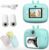 Kids Instant Print Camera for Girls Boys, 1080P HD Digital Camera with Thermal Printing, Dual Camera Lens, 2.4″ Screen, Photo Stickers & Games