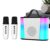 Kids Karaoke Machine, Rechargeable Portable Speaker with Microphones 52mm
