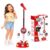 Kids Karaoke Microphone with Adjustable Stand,43.3″ Adjustable Microphone Stand for Kids with 7 Color Rotational Flashing Lights & Phone Connection Cable,KidsStandingMicrophone for Portable Singing