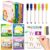 KIDS KING Handwriting Tracing Book – Pen Control Practice Training Books Kit, 296 Reusable Pages with Dry Erase, Alphabet | Count | Draw with Dots, Preschool Learning Activities 4-Stage Workbooks
