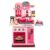 Kids Kitchen Playset,Cooking Stove,Play Sink,Oven,Lights & Sounds,Ages 3+