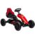 Kids Pedal Go Kart with Swing Axle and Shock-Absorbing Wheels, Red