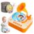 Kids Phonograph Toddler Record Player,with 96 Learning Cards,Early Education Machine Record Player Music Box Storyteller pop Speakers,Gift for Boys and Girls