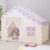 Kids Play Tent with Mat – Kids Tent Indoor with Star Lights, Toddler Tent for Kids Ages 3-8, Toddler Playhouse for Grils Boys, Small Door Style, Purple