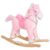 Kids Plush Rocking Horse with Sounds and Swinging Tail, Age 3
