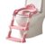 Kids Potty Training Seat Foldable Adjustable Step Height Chair