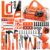 Kids Pretend Play Tool Set with Storage Carry Bag, Electric Drill, Hammer, Wrench, Pliers, Construction Building Toy Tools Kit, Educational Role Play Gift for Boys Girls Ages 3 4 5 6 Years Old