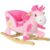 Kids Rocking Horse Unicorn Ride On with Songs Seatbelt Pink