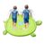 Kids Spraying Pad 83.9in Non-slip Cute Turtle Pool Games