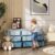 Kids Storage Organizer with 9 Drawers for Toy Sorting and Daily Use, Compact 3-Tier Chest for Bedrooms and Classrooms