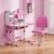 Kids Study Desk and Chair Set for Kids 3-18 Years- Adjustable Height