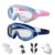 Kids Swim Goggles, Anti Fog Swimming Goggles with Earplugs Large Frame