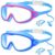 Kids Swim Goggles with Earplugs and Nose Clip, Anti-Fog UV