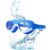 Kids Swimming Goggles Anti-Glare Snorkel Eyewear