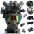 Kids Tactical Helmet Set with Mask, 4-Eye Night Vision Dummy Model, Flashlight & Goggles, Outdoor Role Play Gear for Boys and Girls