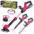 Kids Tool Set, 3-IN-1 Kids Leaf Blower, Weed Wacker & Hedge Trimmer Toy
